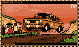 Pixel art Stamps: Sports racing